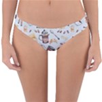 Coffee Mania Caffeine Reversible Hipster Bikini Bottoms