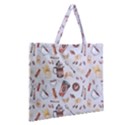 Zipper Large Tote Bag 