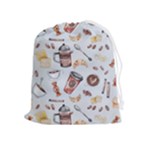 Coffee Mania Caffeine Drawstring Pouch (XL)