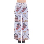 Coffee Mania Caffeine So Vintage Palazzo Pants