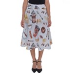 Coffee Mania Caffeine Perfect Length Midi Skirt