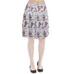 Coffee Mania Caffeine Pleated Skirt