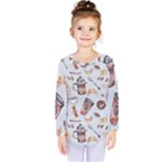 Coffee Mania Caffeine Kids  Long Sleeve T-Shirt