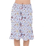 Coffee Mania Caffeine Short Mermaid Skirt