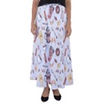 Coffee Mania Caffeine Flared Maxi Skirt