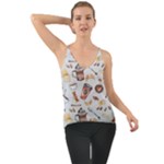 Coffee Mania Caffeine Chiffon Cami