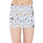 Coffee Mania Caffeine Kids  Sports Shorts