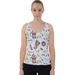 Coffee Mania Caffeine Velvet Tank Top