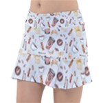 Coffee Mania Caffeine Classic Tennis Skirt