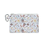 Coffee Mania Caffeine Canvas Cosmetic Bag (Small)