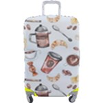 Coffee Mania Caffeine Luggage Cover (Large)