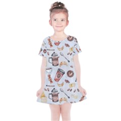 Kids  Simple Cotton Dress 