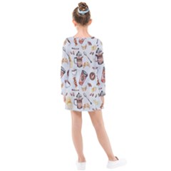 Kids  Long Sleeve Dress 