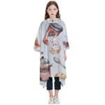 Coffee Mania Caffeine Kids  Hooded Rain Ponchos