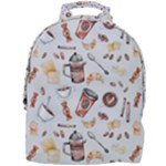 Coffee Mania Caffeine Mini Full Print Backpack