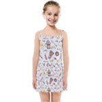 Coffee Mania Caffeine Kids  Summer Sun Dress