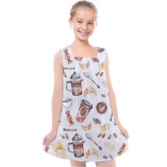 Kids  Cross Back Dress 