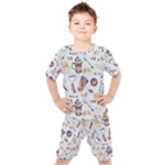 Coffee Mania Caffeine Kids  T-Shirt and Shorts Set