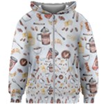 Coffee Mania Caffeine Kids  Zipper Hoodie Without Drawstring