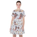 Coffee Mania Caffeine Sailor Dress