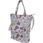 Coffee Mania Caffeine Shoulder Tote Bag