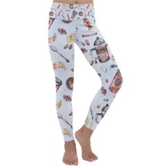 Kids  Lightweight Velour Classic Yoga Leggings 