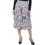 Coffee Mania Caffeine Classic Velour Midi Skirt 