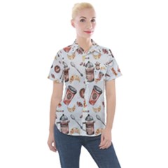 Women s Short Sleeve Pocket Shirt 