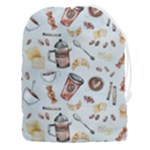 Coffee Mania Caffeine Drawstring Pouch (3XL)