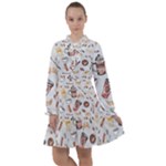 Coffee Mania Caffeine All Frills Dress