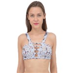 Coffee Mania Caffeine Cage Up Bikini Top