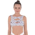 Coffee Mania Caffeine Bandaged Up Bikini Top