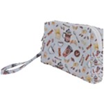 Coffee Mania Caffeine Wristlet Pouch Bag (Small)