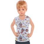 Coffee Mania Caffeine Kids  Sport Tank Top