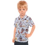 Coffee Mania Caffeine Kids  Polo T-Shirt