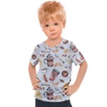 Coffee Mania Caffeine Kids  Sports T-Shirt