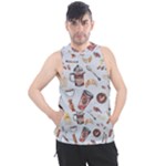 Coffee Mania Caffeine Men s Sleeveless Hoodie