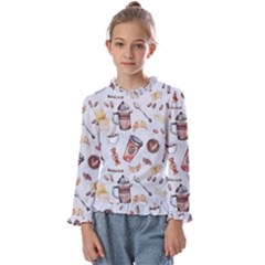 Kids  Frill Detail T-Shirt 