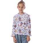 Coffee Mania Caffeine Kids  Frill Detail T-Shirt