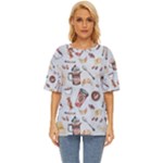 Coffee Mania Caffeine Oversized Basic T-Shirt