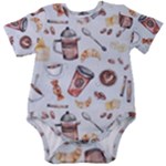 Coffee Mania Caffeine Baby Short Sleeve Bodysuit