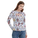 Women s Cut Out Long Sleeve T-Shirt 