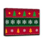 Christmas Time Pattern Christmas Ornament Deluxe Canvas 16  x 12  (Stretched) 