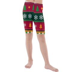 Kids  Mid Length Swim Shorts 