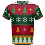 Christmas Time Pattern Christmas Ornament Men s Cotton T-Shirt