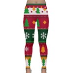 Christmas Time Pattern Christmas Ornament Classic Yoga Leggings