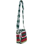 Christmas Time Pattern Christmas Ornament Shoulder Strap Belt Bag