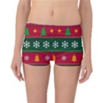 Christmas Time Pattern Christmas Ornament Boyleg Bikini Bottoms