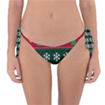 Christmas Time Pattern Christmas Ornament Reversible Bikini Bottoms