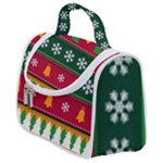 Christmas Time Pattern Christmas Ornament Satchel Handbag